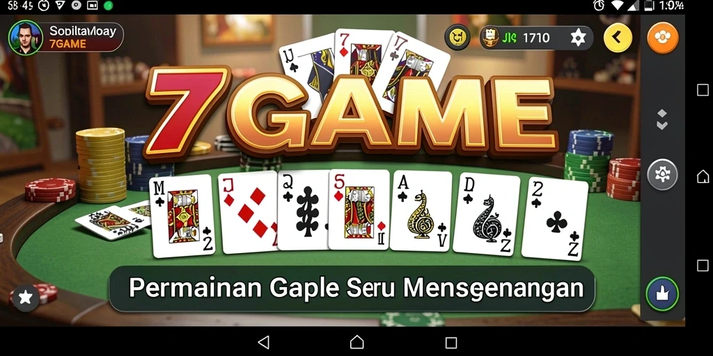 Screenshot gameplay 7GAME menampilkan serunya permainannya.