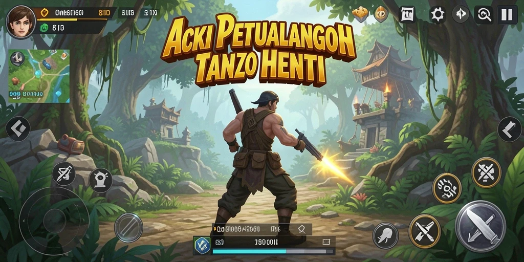 Tampilan aksi seru dalam gameplay 8ID yang mendebarkan.