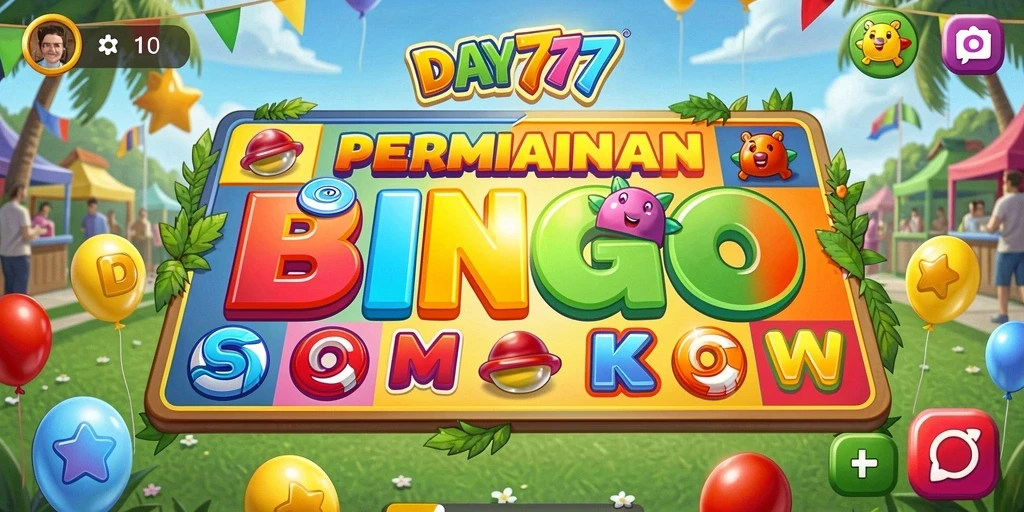 Gameplay Bingo seru dalam aplikasi DAY777.