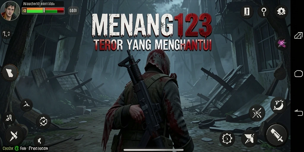 Screenshot menunjukkan gameplay menakutkan di MENANG123.