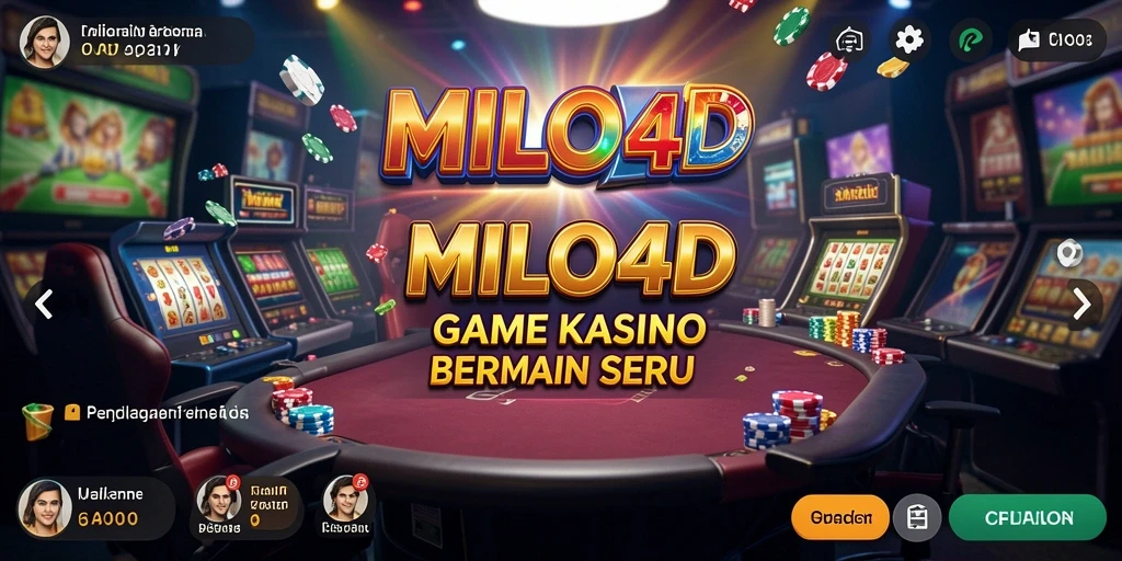 Screenshot permainan <strong>MILO4D</strong> menampilkan grafis kasino yang memukau dan gameplay yang seru.